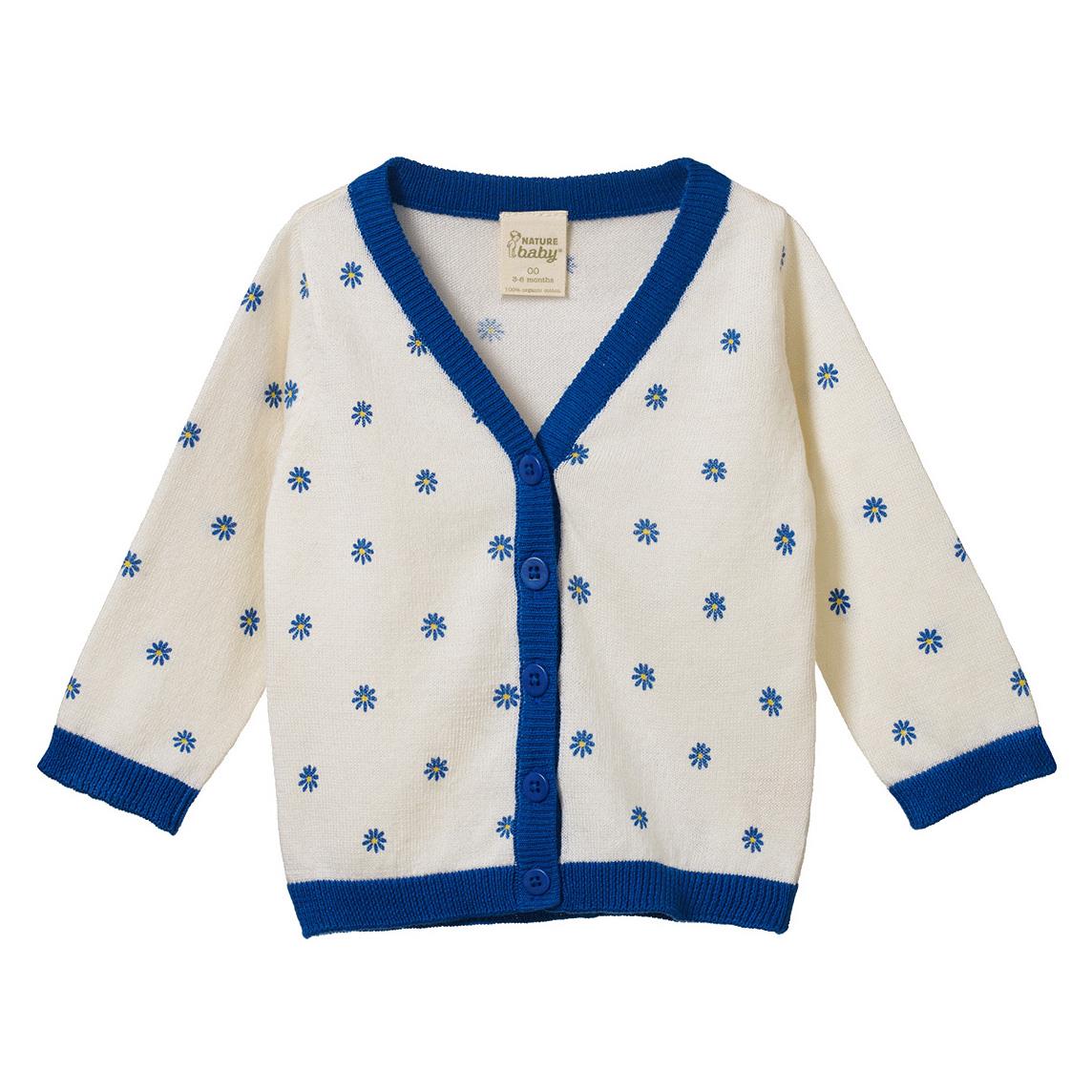 Nature Baby Light Cotton Knit Cardigan 6M-2Y